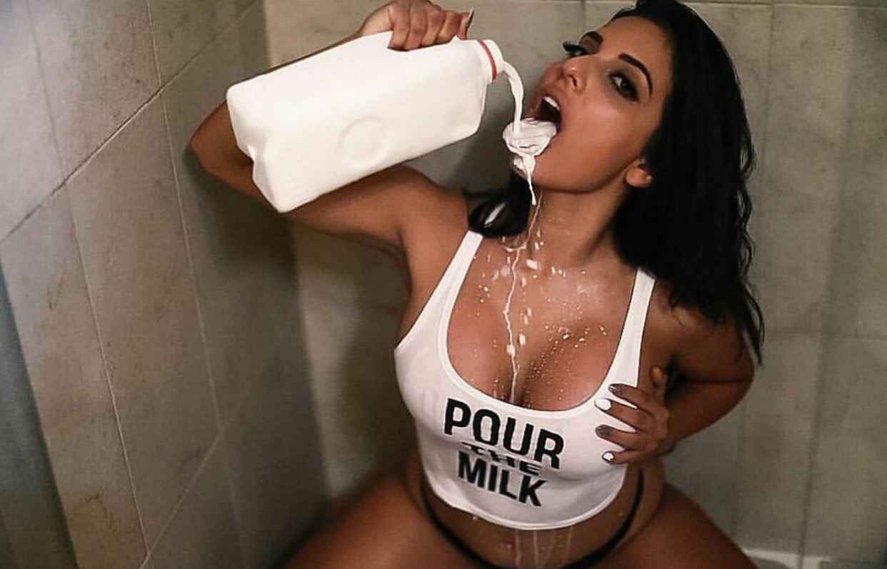 Drisana Sharma Drinking Boobs Milk