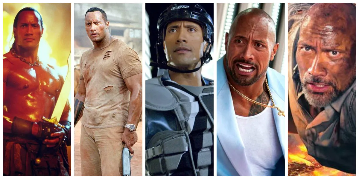 Dwayne Johnson Movie List with Flop and Hit