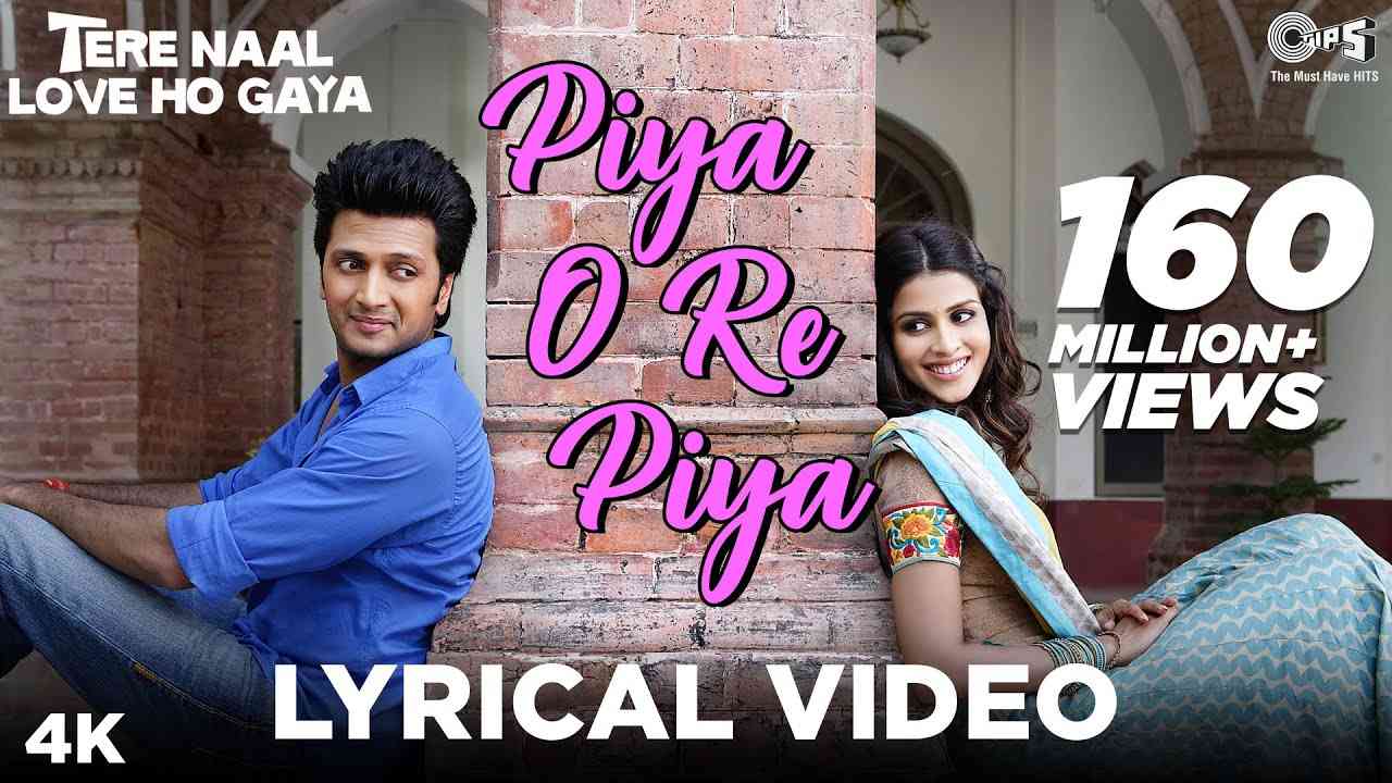 पिया ओ रे पिया Piya O Re Piya Song Lyrics in Urdu
