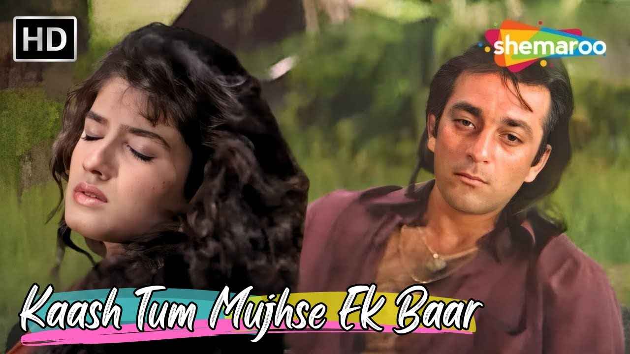 Details of Kash Tum Mujhse Ek Baar Kaho Song Lyrics of Aatish Movie